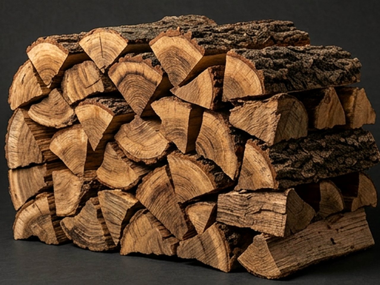 Дубовые дрова камерной сушки в Газопроводе